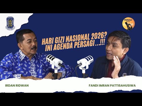 Hari Gizi Nasional 2026?? Ini Agenda PERSAGI Provinsi Maluku Utara!!! | PERSAGI Provinsi Maluku Utara PODCAST Eps. 16